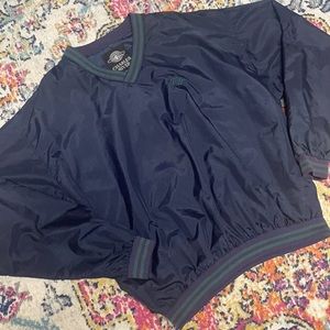 VINTAGE |‎ Men’s Lined V-Neck Windbreaker Pullover